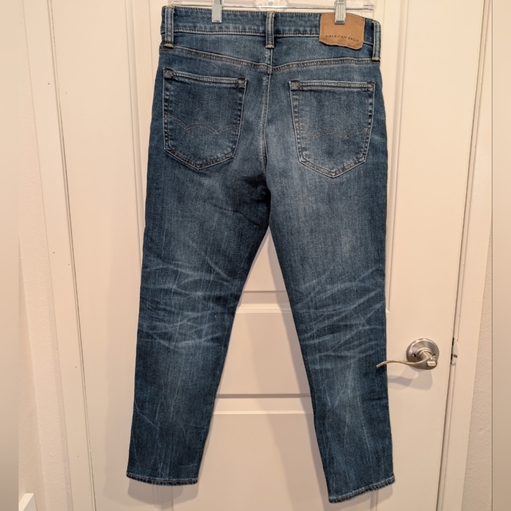 American Eagle Cozy AirFlex+ athletic Jeans - Size 28x28 - Picture 4 of 7